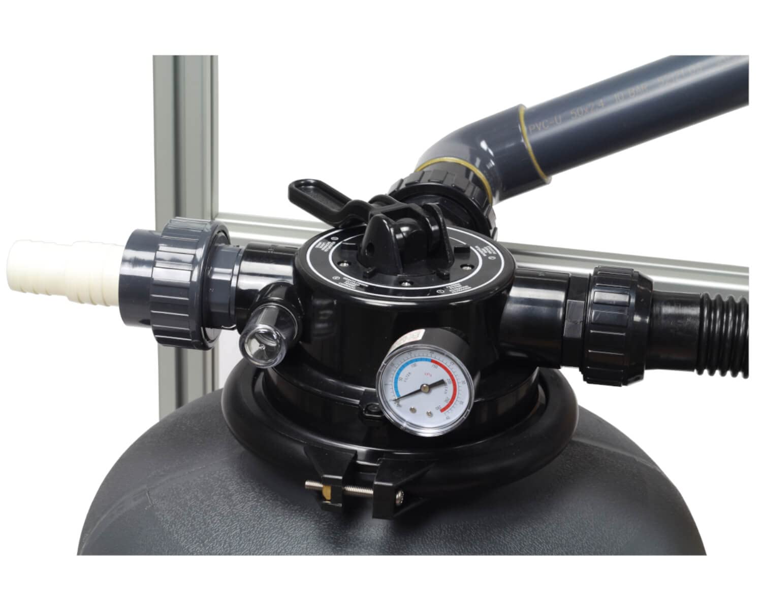 40 UVC System Sistema Completo Pulizia della Piscina Senza Prodotti chimici e Cloro Divertimento in Piscina Senza Occhi Rossi con monitoraggio della Durata di Vita utile