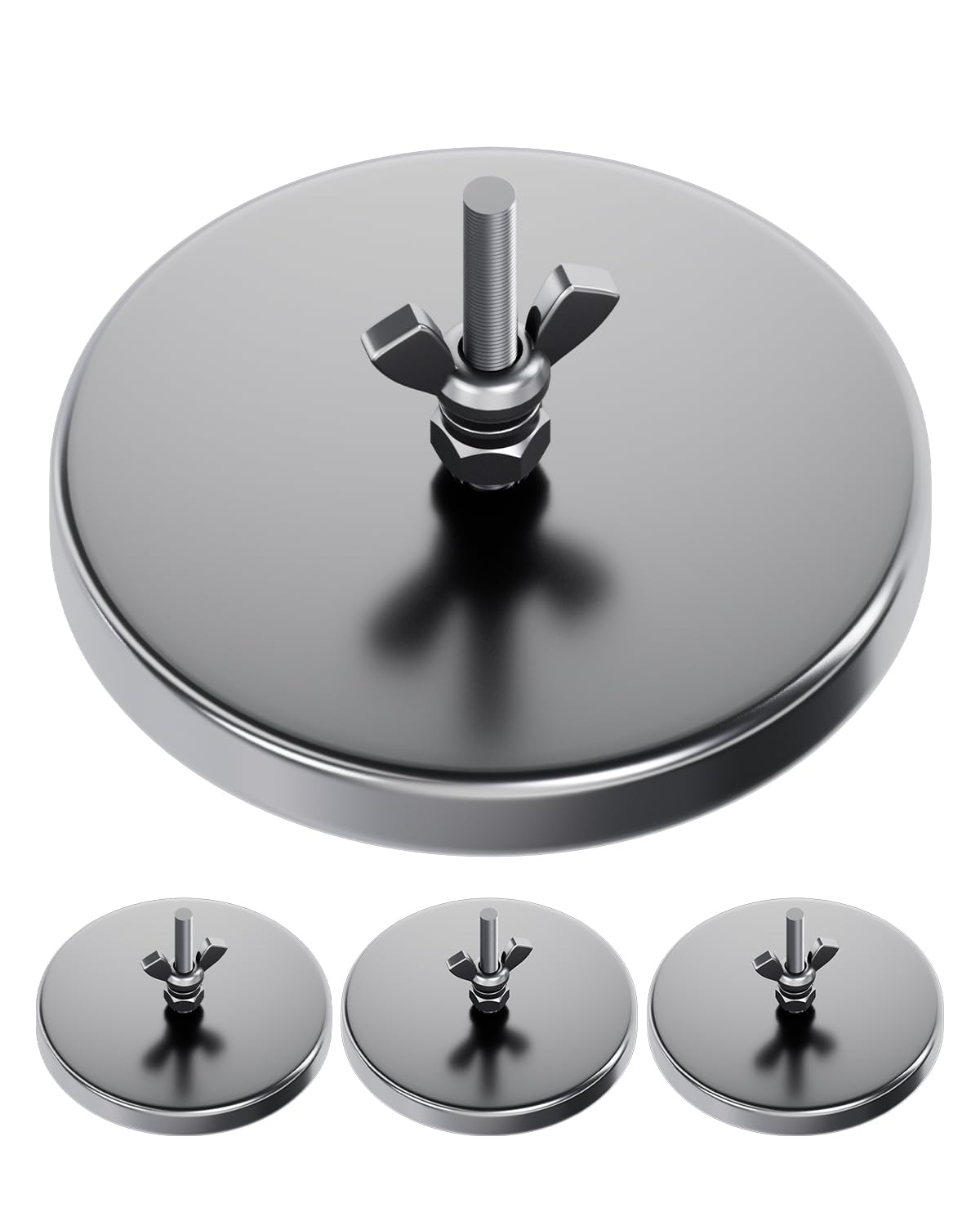 8Pack Magnetic Flag Holder 3.2" Strong Round Base Magnet — Amazon image 11