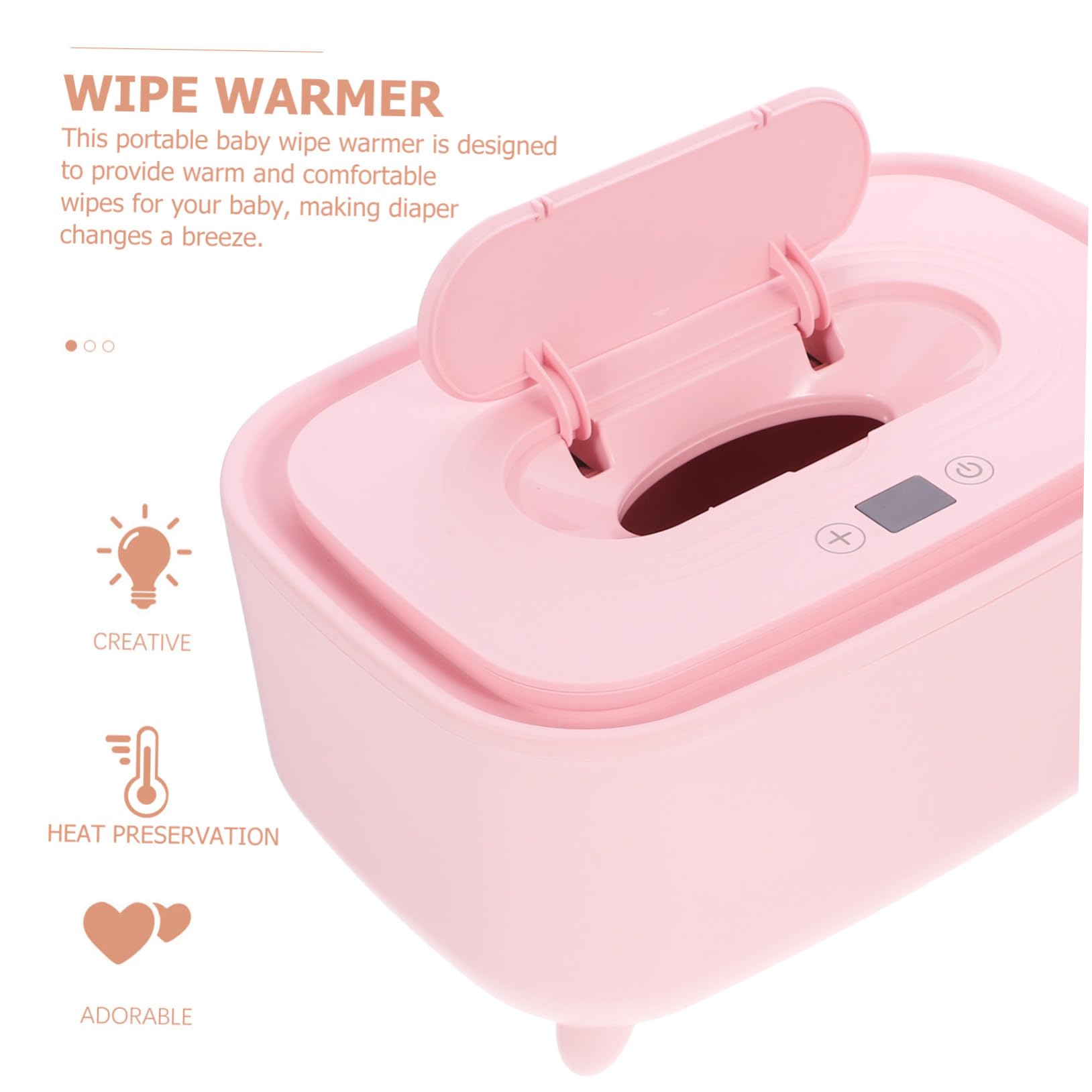 SOIMISS Chauffe-lingettes Pour Usb Portables Distributeur De Lingettes Humides Pour Voyages Et Maison