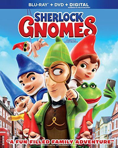 Sherlock Gnomes [Blu-ray + DVD + Digital HD] B07B5WB9T1 Book Cover