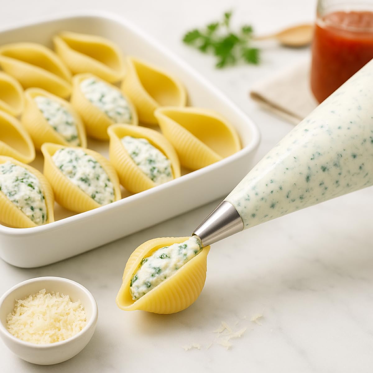 Mrs. Anderson's Baking Einweg-Spritzbeutel, BPA-frei, leicht zugängliche Spenderbox, 100 Stück