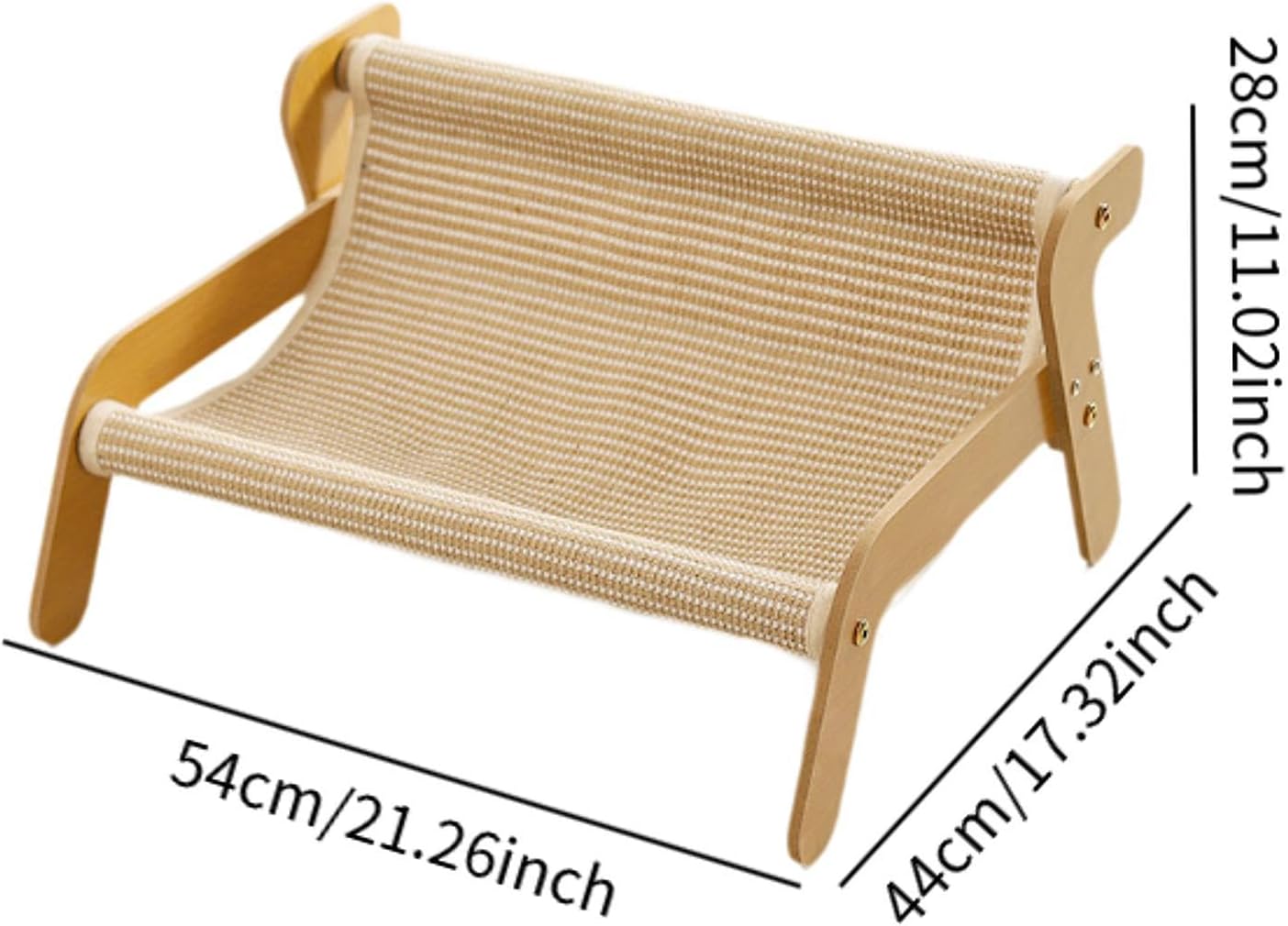 Cat Scratcher Cardboard Cat Furniture Sofa Shaped Cute for Indoor Cats Large Scratch Mat Scratching Toys for Resting Playing, Soft Cloth