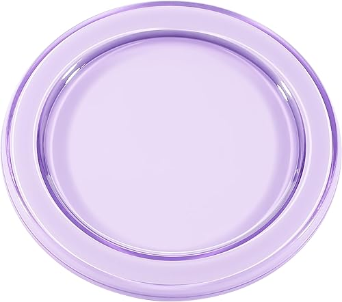 Miniatura 6 de metisinno Base magnética compatible con agarres de teléfono PopSocket y fundas MagSafe para iPhone, color negro translúcido