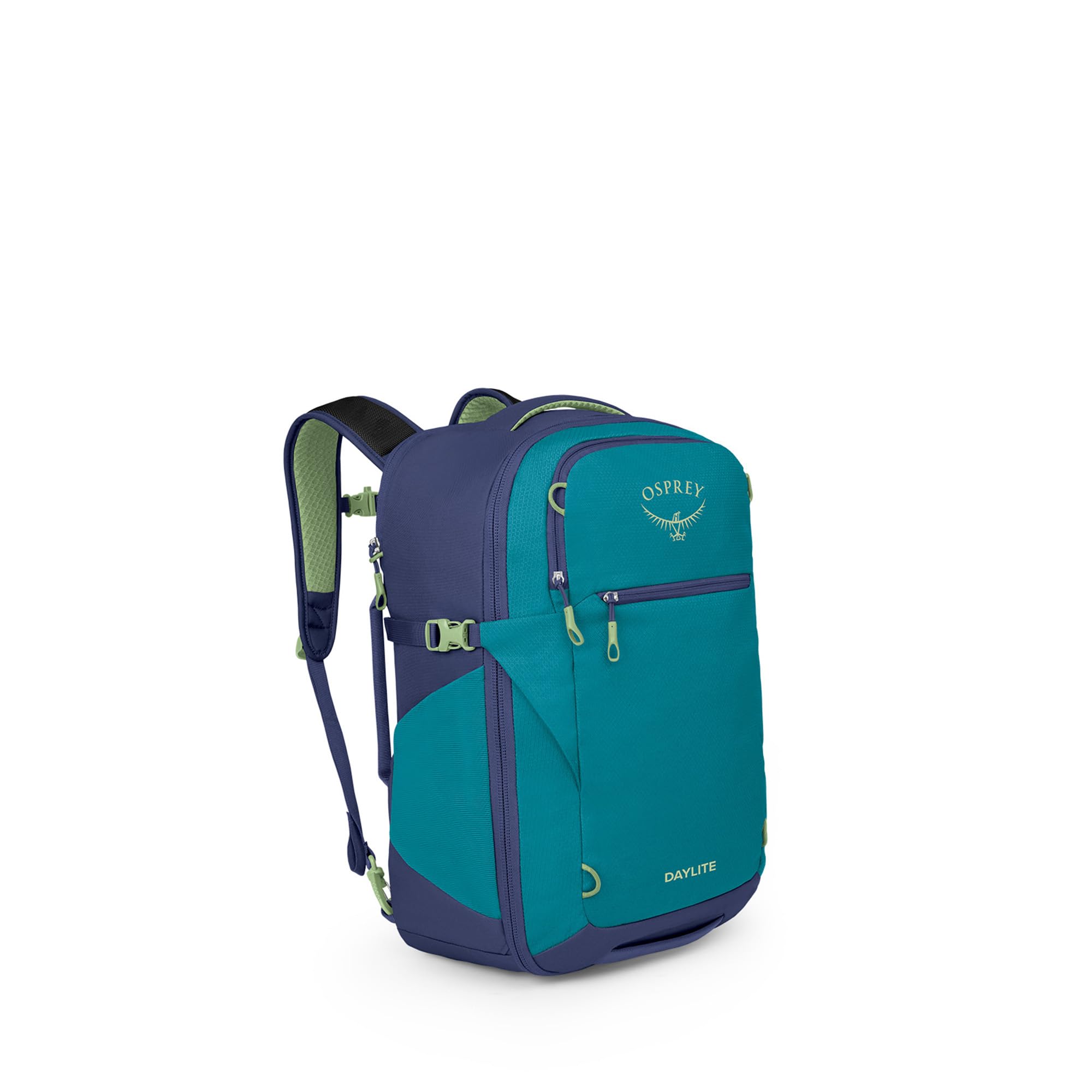 Osprey Daylite Unisex Travel Pack, 35L, Blue Spikemoss/Alkaline, O/S
