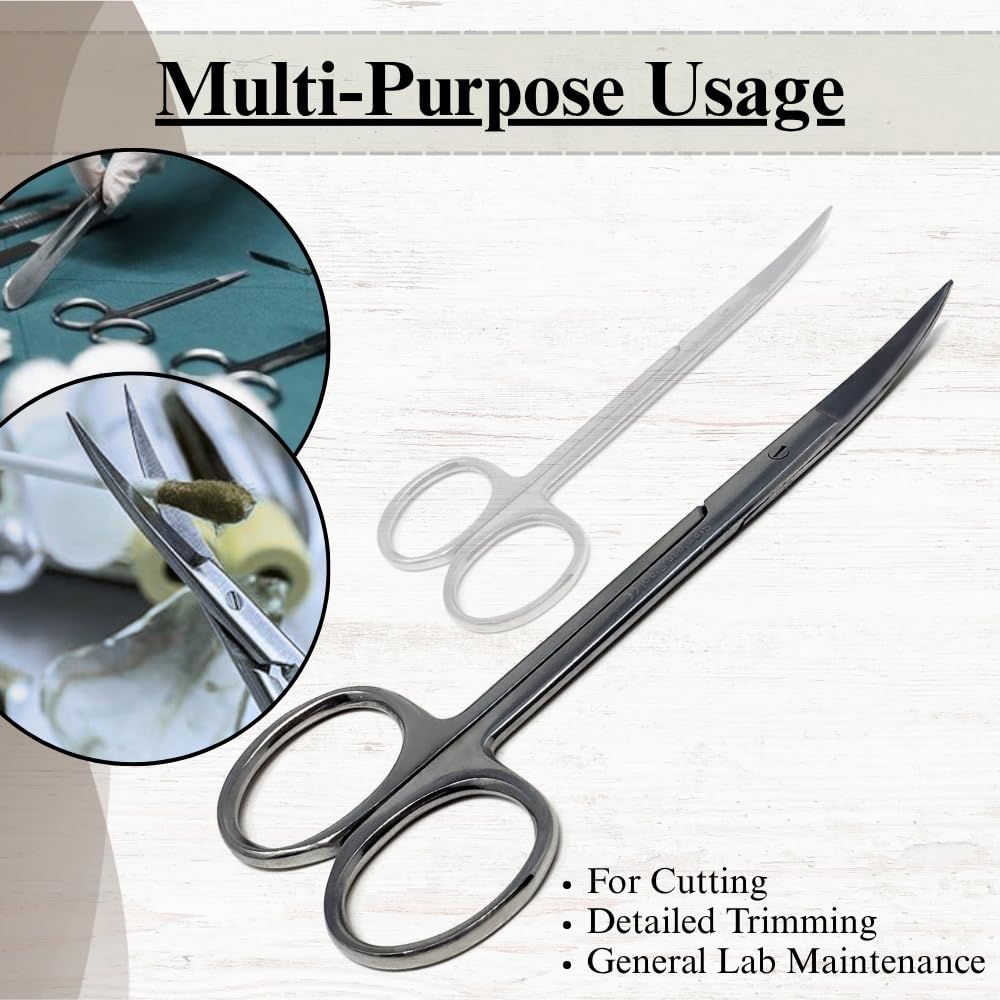 Premium Iris Scissors - Surgical Micro Scissors -5