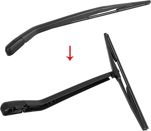 Miniatura 4 de X AUTOHAUX Juego de brazos de limpiaparabrisas trasero para Toyota Prius Hatchback 03-09