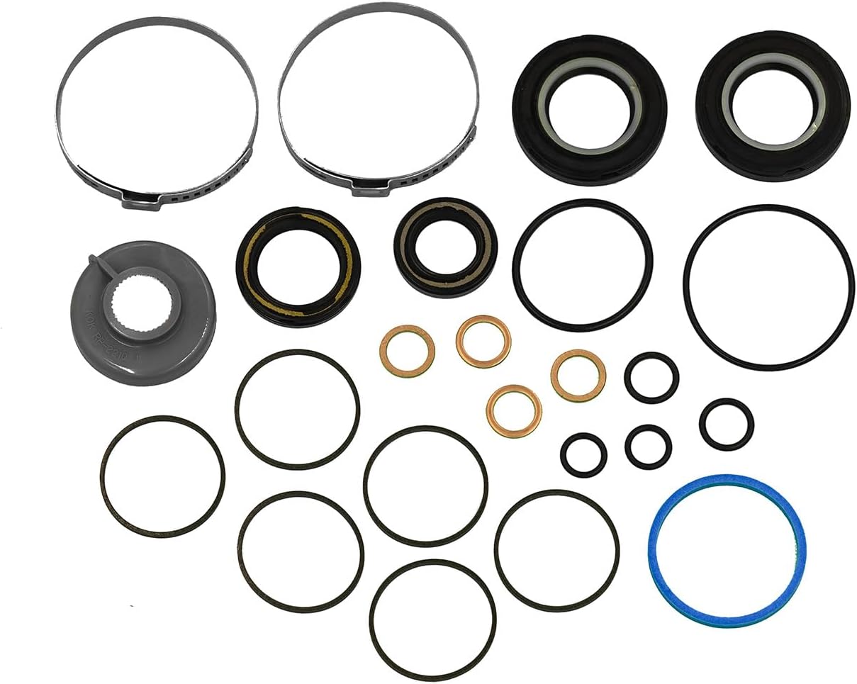 Power Steering Rack and Pinion Seal Kit for Nissan 300ZX 1989-1996 | Precision Fit Rebuild Kit for 2 and 4 Wheel Steering