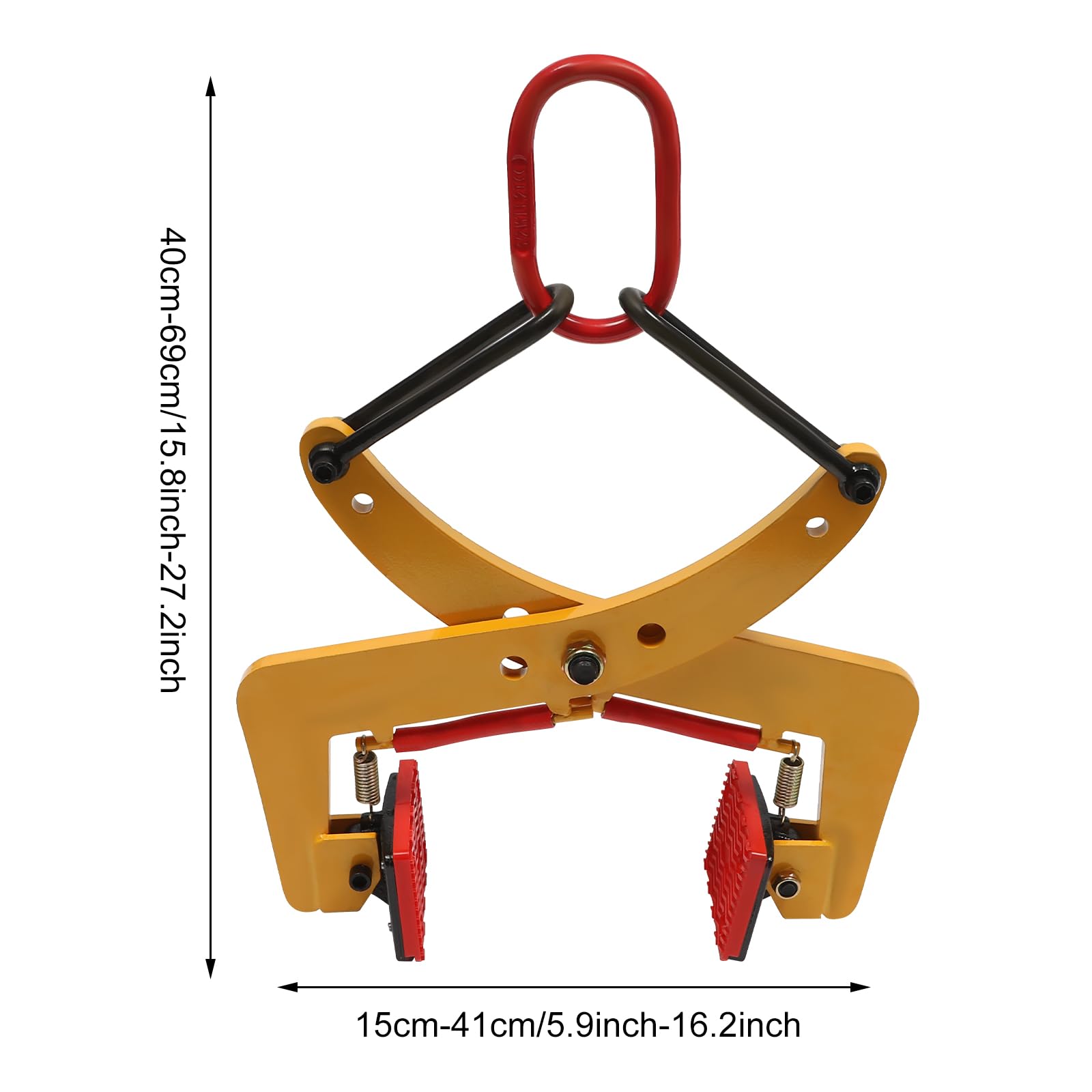 Pinze Di Sollevamento Per Cordoli Marciapiede 8-30 Cm 280 Kg Supporto Pietre Pinza Sollevamento Pietra Gancio Leve Piastra