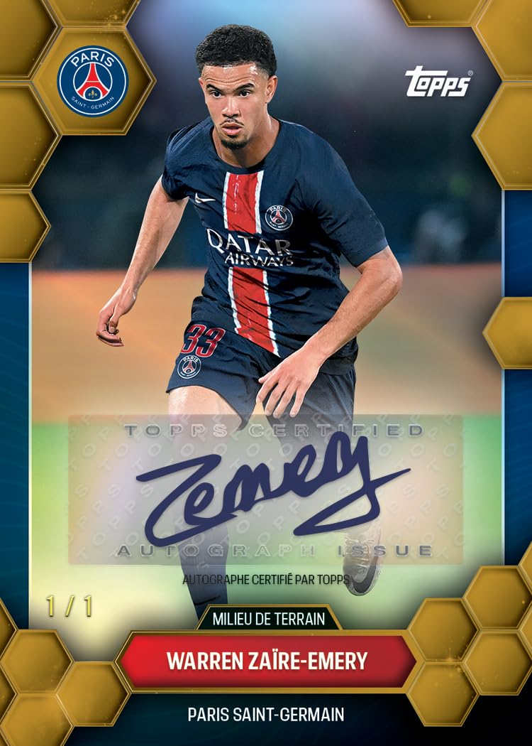 Amazon.co.jp: Topps Paris Saint-Germain Fan Set 2024-25 パリ