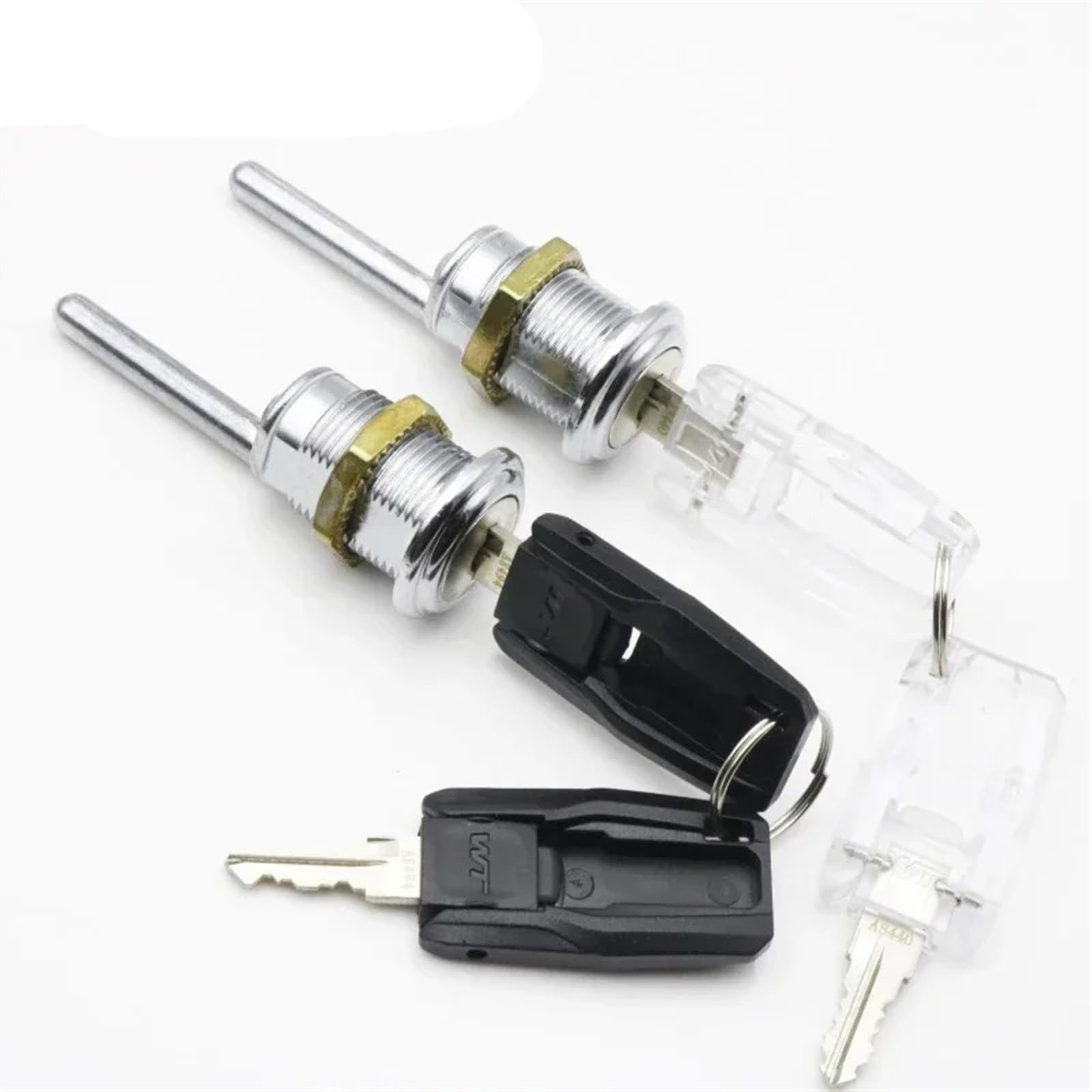 Wpoiyhgby No 4 Cinet Drawer Lock With 2 Keys Keyed Different For Door Mailbox Tool Box Diy Furniture Hardware Mms352 1Pcs(No 4)