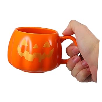 陶器☆かぼちゃ かぼちゃ型の欧風3人用ティーポット 720ml 日本製 美濃焼 ポット