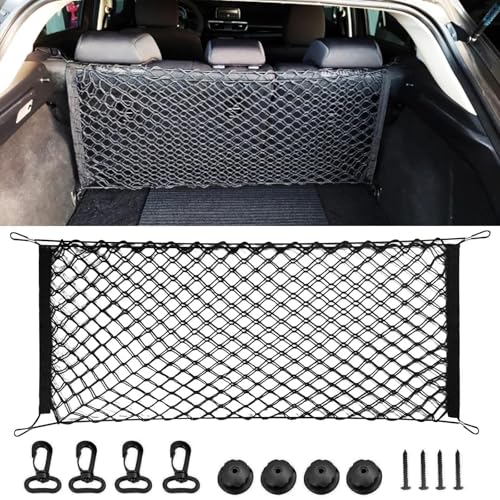 Filet de rangement en maille coffre arrière voiture Toyota RAV4 double filet - 2