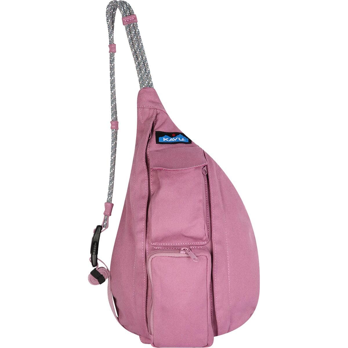 KAVU Mini Rope Bag, Cotton Canvas Crossbody Sling for Travel