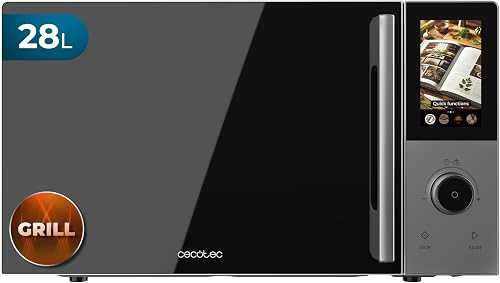 Cecotec Four à micro-ondes numérique, écran tactile, conv…