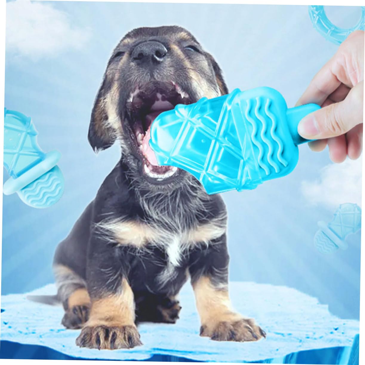 Supvox 5sets Gefrierbares Zahnungsspielzeug Für Welpen Haustier Kühlung Kauspielzeug Hundespielzeug 2 Stücke * 5