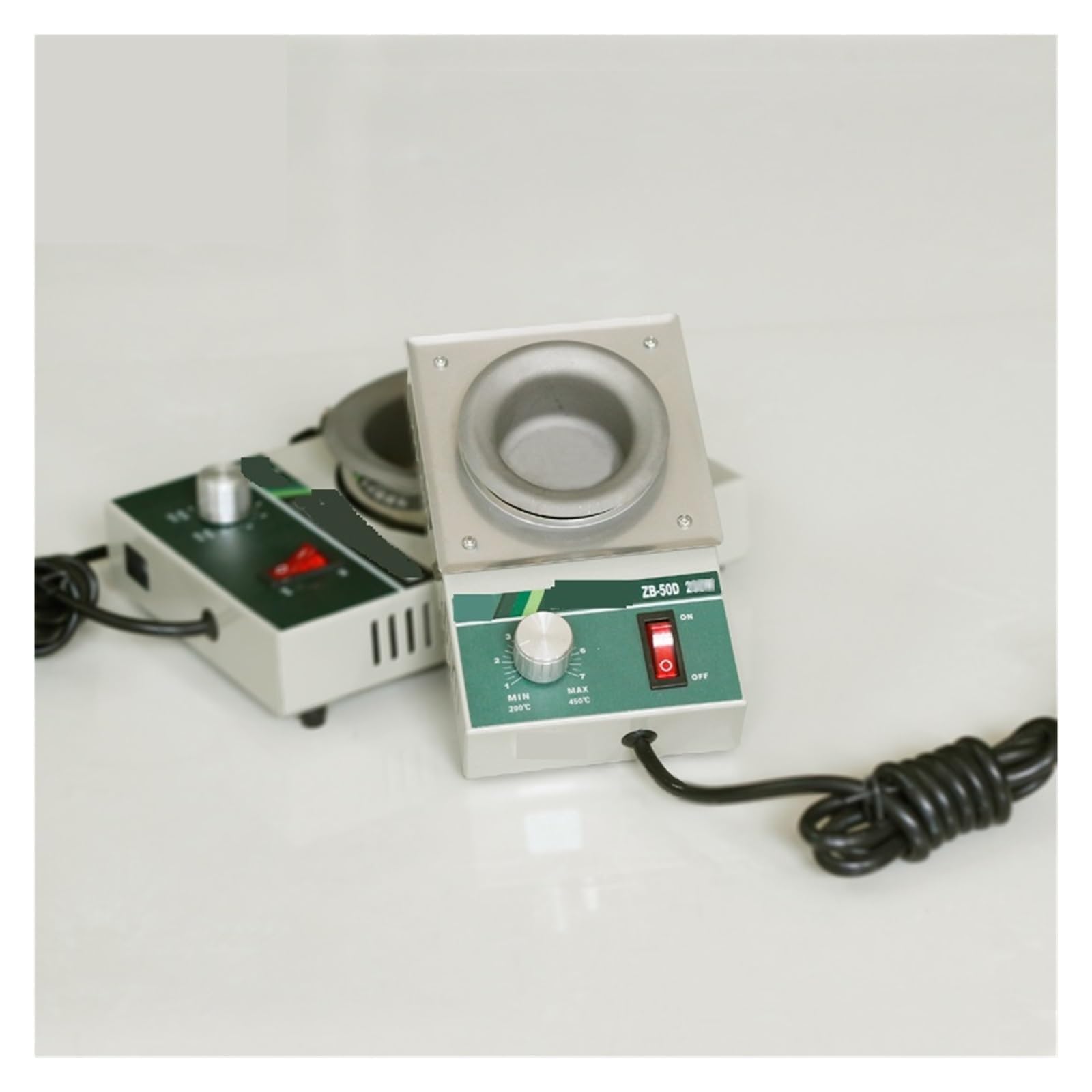 Crisol de soldadura, Crisol de soldadura sin plomo ZB50D THT, horno fusión estaño crisol 200W for aplicar a PCB tamaño pequeño(ZB-50D Lead Free)