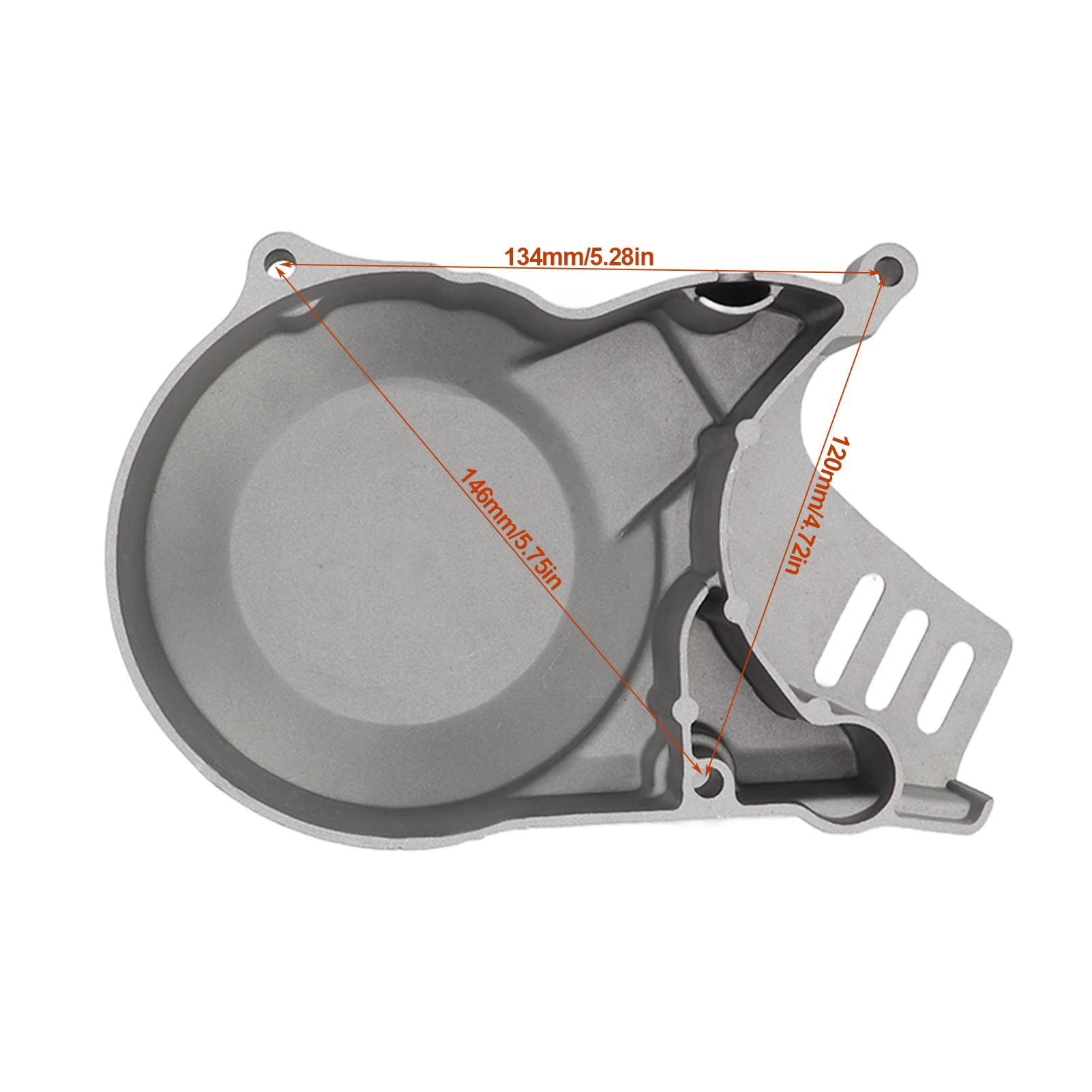 Coperchio dello statore del motore sinistro del motociclo, carter universale in lega di metallo per 110cc 125cc 150cc 160cc 170cc 180cc Dirt Pit Motor Bike