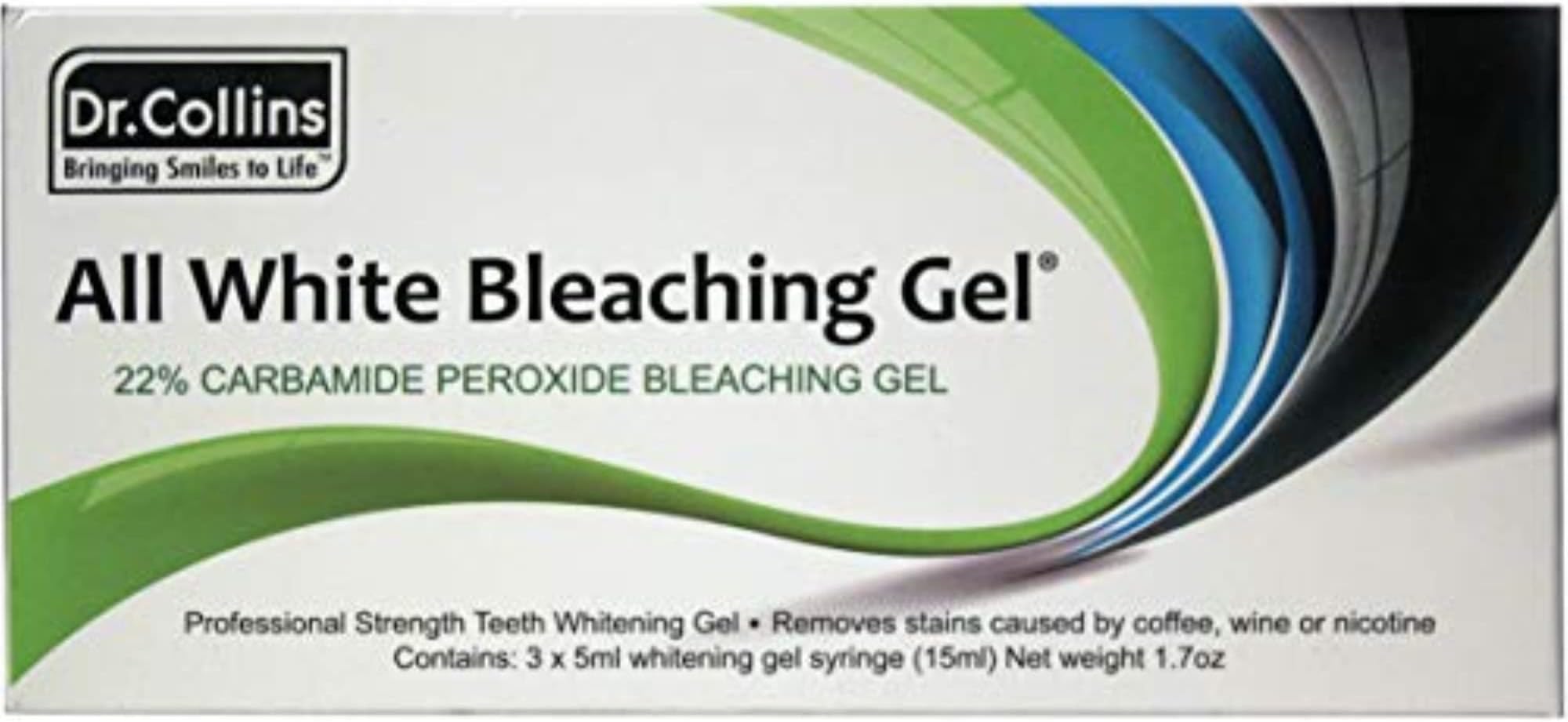 All White 22% Carbamide Peroxide, 3 Units