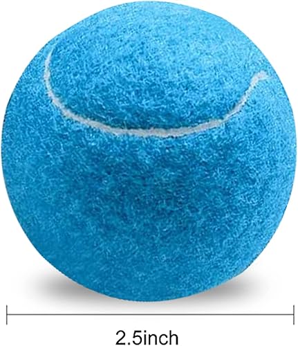 Miniatura 2 de URBEST Pelota de tenis, 12 paquetes de pelotas de tenis de entrenamiento, pelotas de práctica para jugadores novatos, pelotas de juego para perros