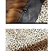 AQAYL Faux Fur Coat Women Leopard Print Coat Fuzzy Fleece Jacket Open Front Cardigan Fashion Winter Coats Warm Outwear