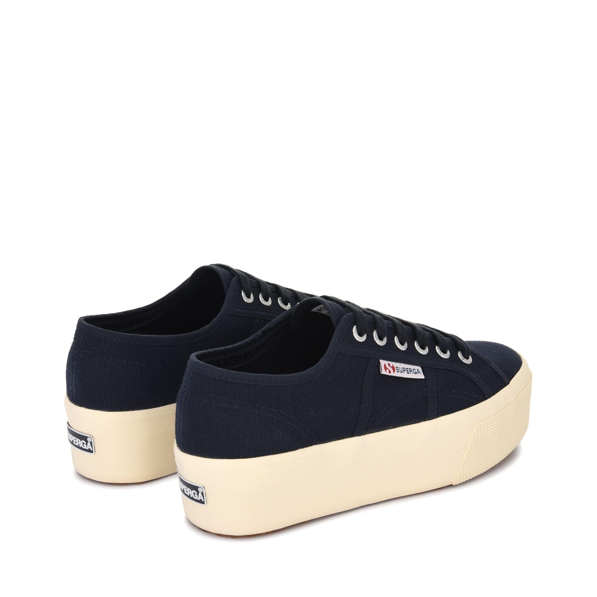SUPERGA - Sneakers,Donna,Blu,Casual,Modello 2790 Platform,Numero: 38