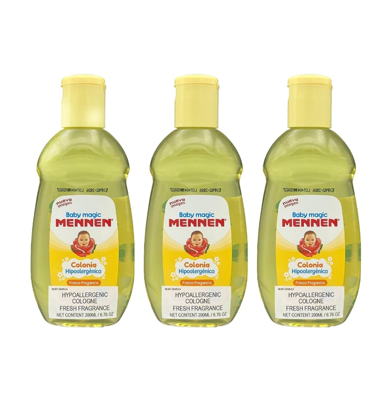 Mennen Baby Magic Cologne - Colonia para Bebe (Pack of 3 Sealed)