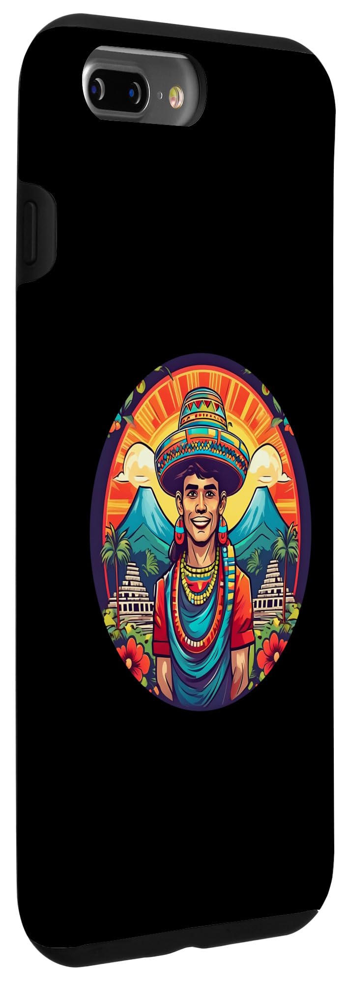 iPhone 7 Plus/8 Plus 5 de Mayo Party Drinko de Mayo mayan aboriginal culture Case - Image 3