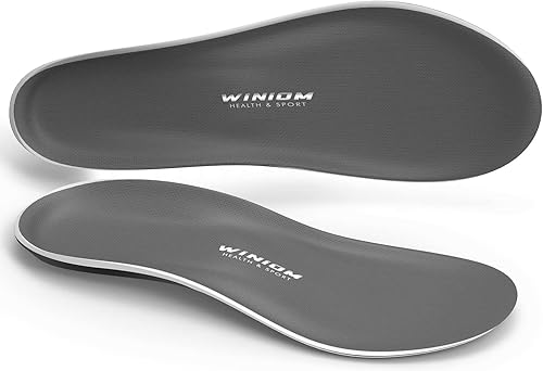 Miniatura 1 de Plantillas para fascitis plantar con soporte de arco, todo en uno, para aliviar el dolor, aliviar los pies planos y el arco alto, el dolor de pies,