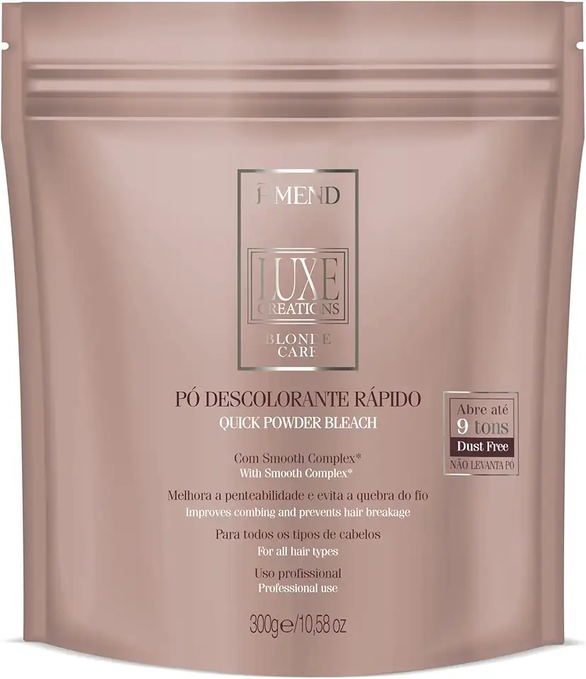 Po Descolorante Amend Luxe Creations Blonde Care 300G