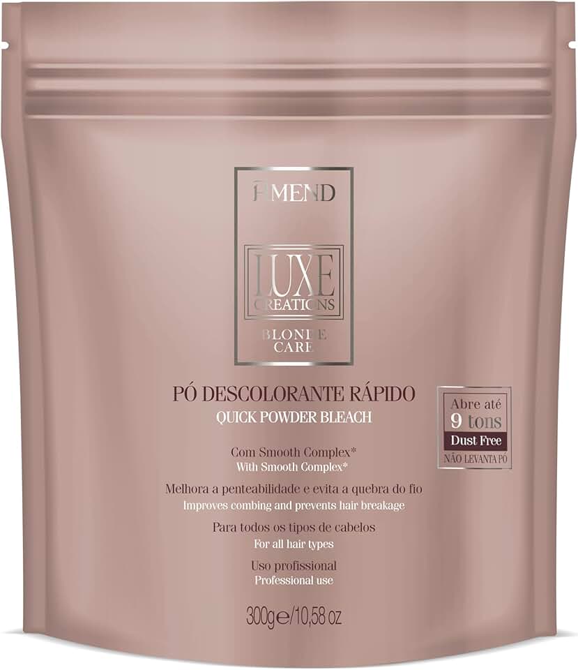 Po Descolorante Amend Luxe Creations Blonde Care 300G