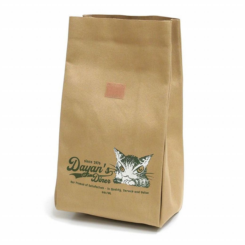 Amazon.co.jp: [わちふぃーるど] 猫のダヤン 紙袋風バッグポーチ