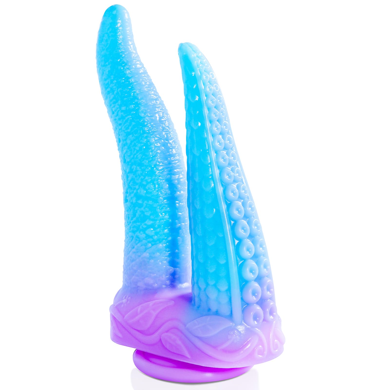 Double Ended Tentacle Dildo 10 8 Big Dragon Dildo with Suction Cup Alien Double Dildos with Liquid Silicone