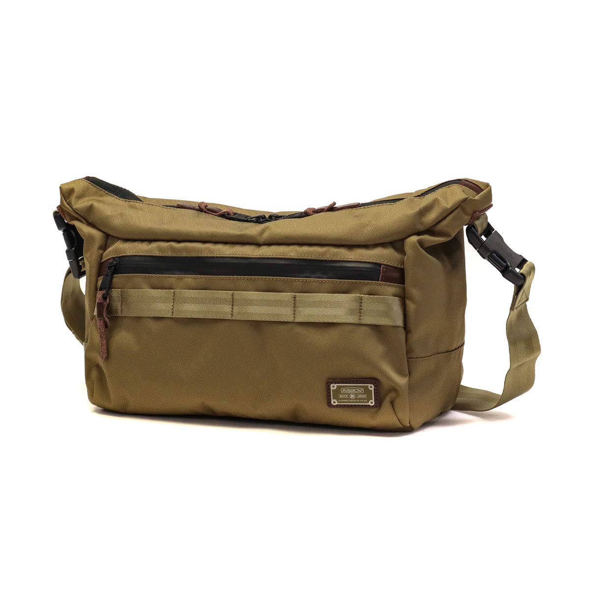 CORDURA DOBBY 305D 2WAY BAG ASSOV 美品 CORDURA DOBBY 305D 2WAY BAG sizeS/KHAKIコーデュラドビー305D