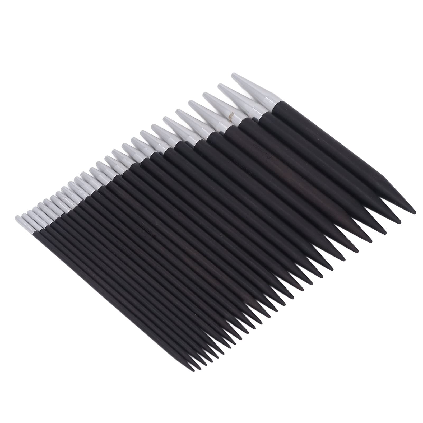 Circular Knitting Needle Set, Bamboo Knitting Needles Set Vancens Circular Wooden Knitting Needles Small Tool Circular Knitting Needles Set Stainless Steel Knitting Needl for