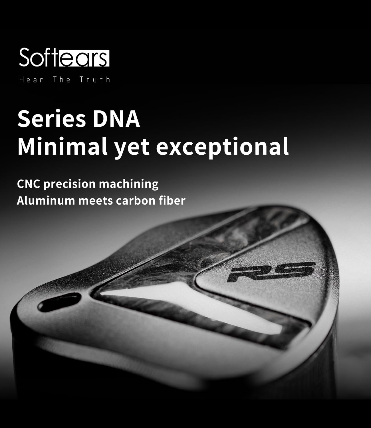 Softears RSV MKII Cuffie Cablate, Isolamento Acustico Auricolari Stereo HiFi Cablati, Anti-Scadimento Labbra 2 Pin Cavo Staccabile Auricolari In-ear, 3.5mm 4.4mm Jack per Telefono, PC, Lettore Musical