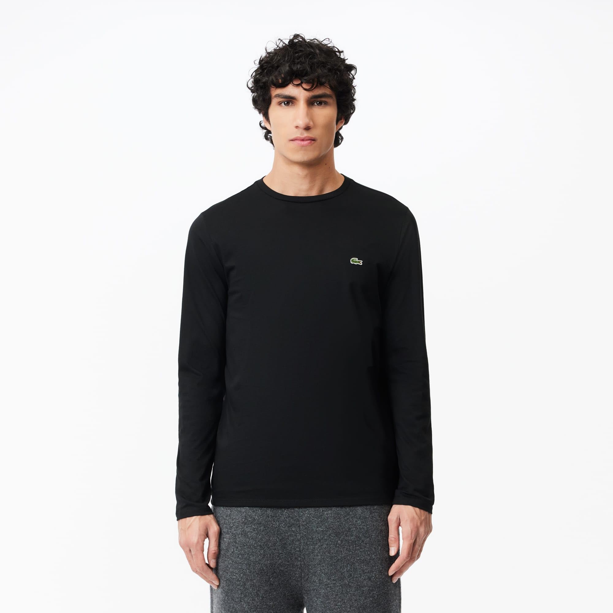 Lacoste T-shirt męski, Noir, M