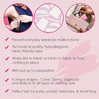 Hollywood Fashion Secrets Fashion Tape, Shapes