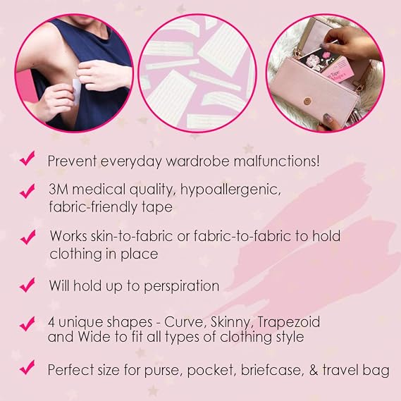 Hollywood Fashion Secrets Fashion Tape, Shapes