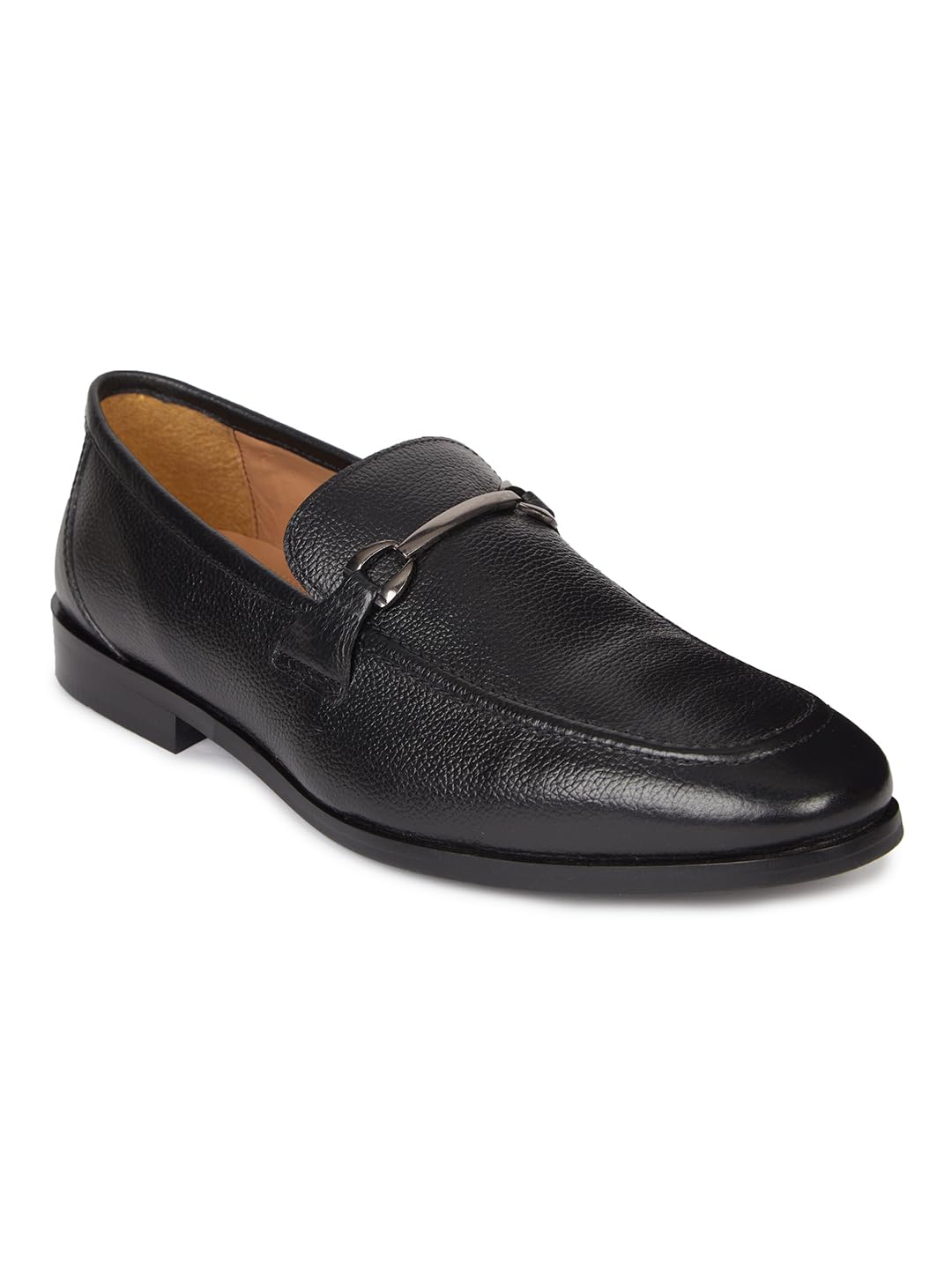 HATS OFF ACCESSORIES Genuine Leather Black Buckle Loafer Shoes (HOA-AW23007) (B0CLZVL93R) Amazon Price History, Amazon Price Tracker