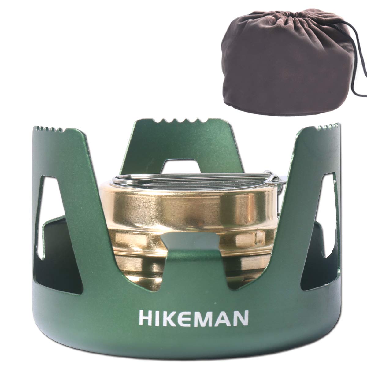 Buy Hikeman Portable Mini Alcohol Stove Single Burner Camping Stove