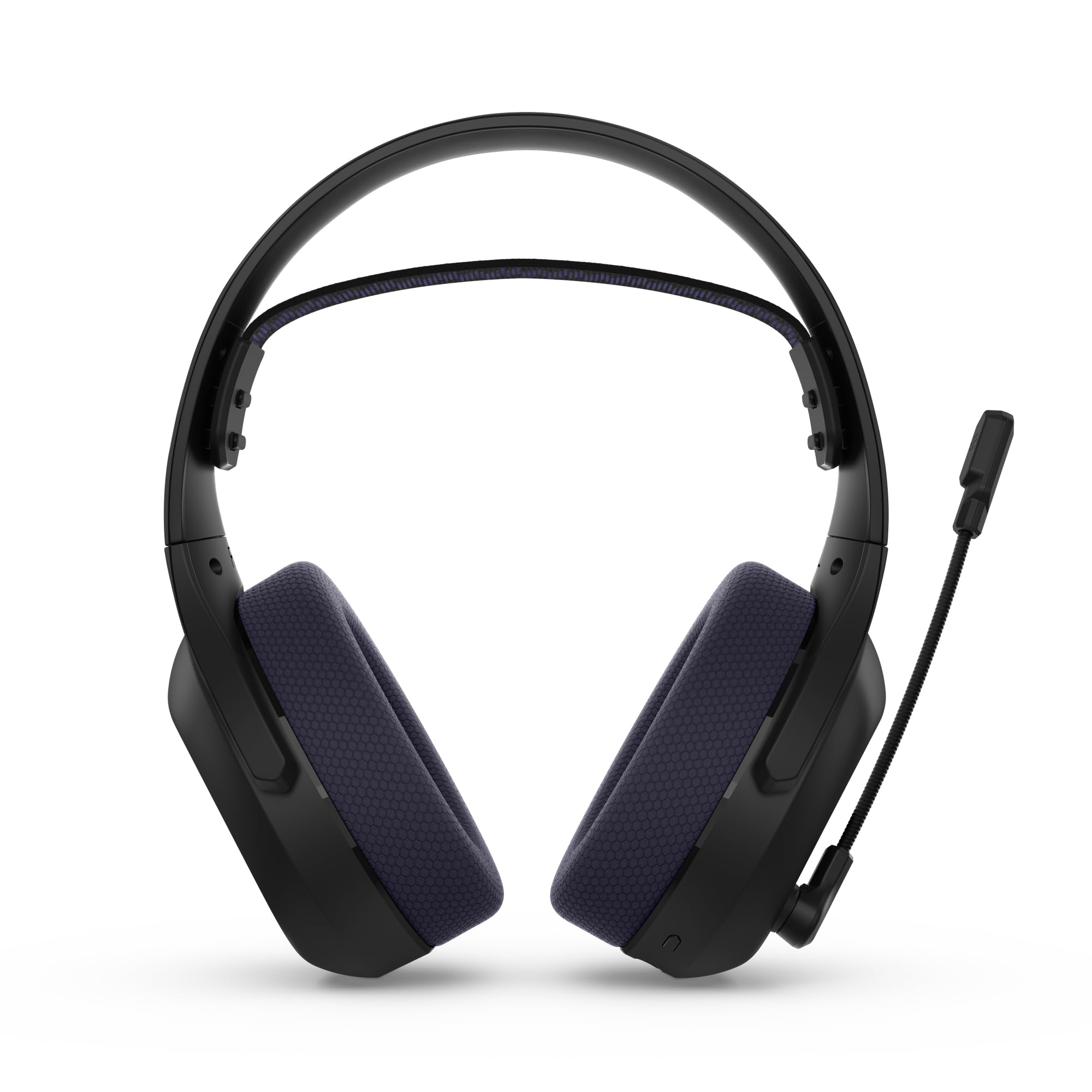 Lenovo Legion H410 Casque de Jeu sans Fil | Casque de Jeu | Noir/Violet foncé