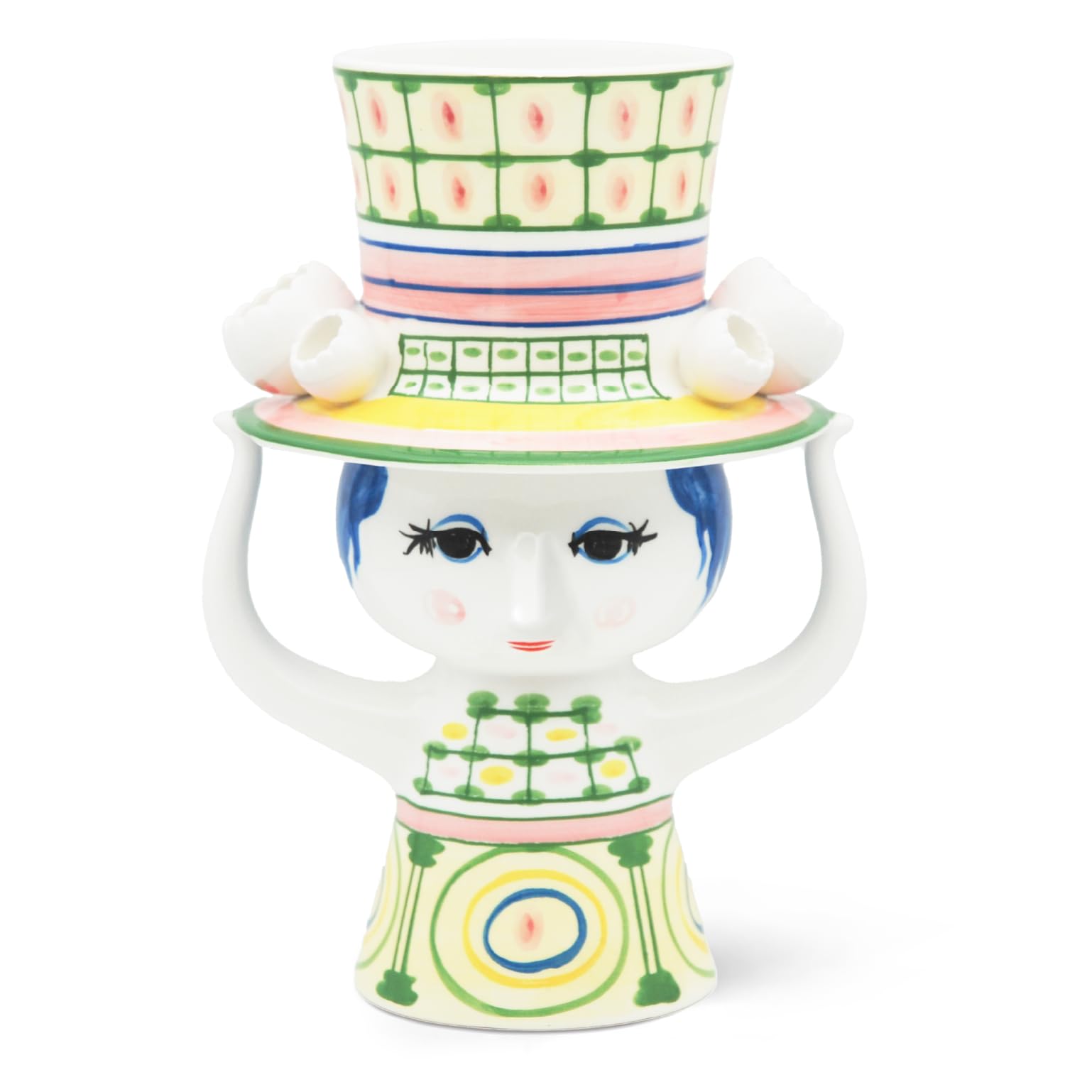 Amazon.co.jp: ビヨン・ヴィンブラッド Bjorn Wiinblad 花瓶 Lady with