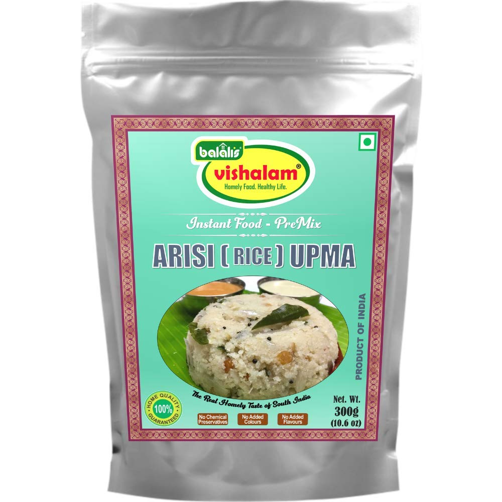 Balali's Vishalam Arisi (Rice) Upma Instant Food-Premix 300g-picture-15