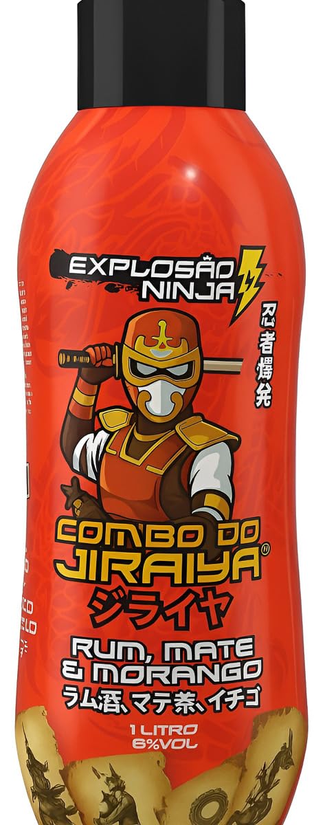 Drink Mansão Maromba - Combo Jiraya Rum Mate E Morango | Amazon.com.br