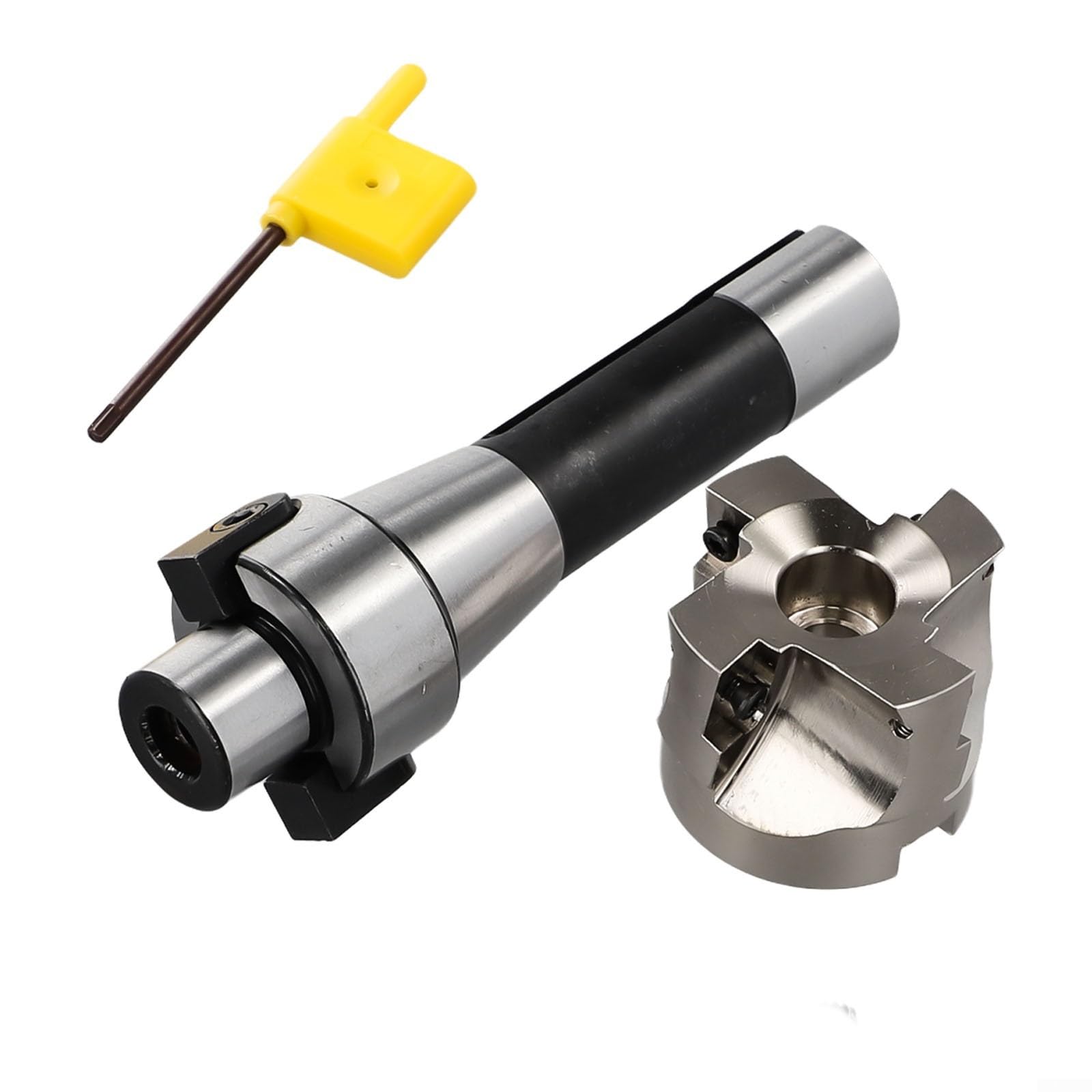 R8 FMB22 Bar, Long Life R8 FMB22 Bar 400R 50 mm Planfräser + 4 x APMT1604 Hartmetalleinsätze
