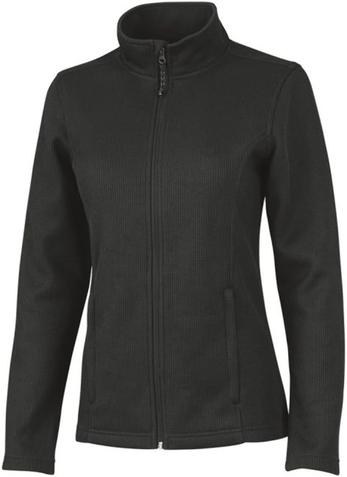 Charles River Apparel Women's Heritage Rib Knit Full Zip Jacket