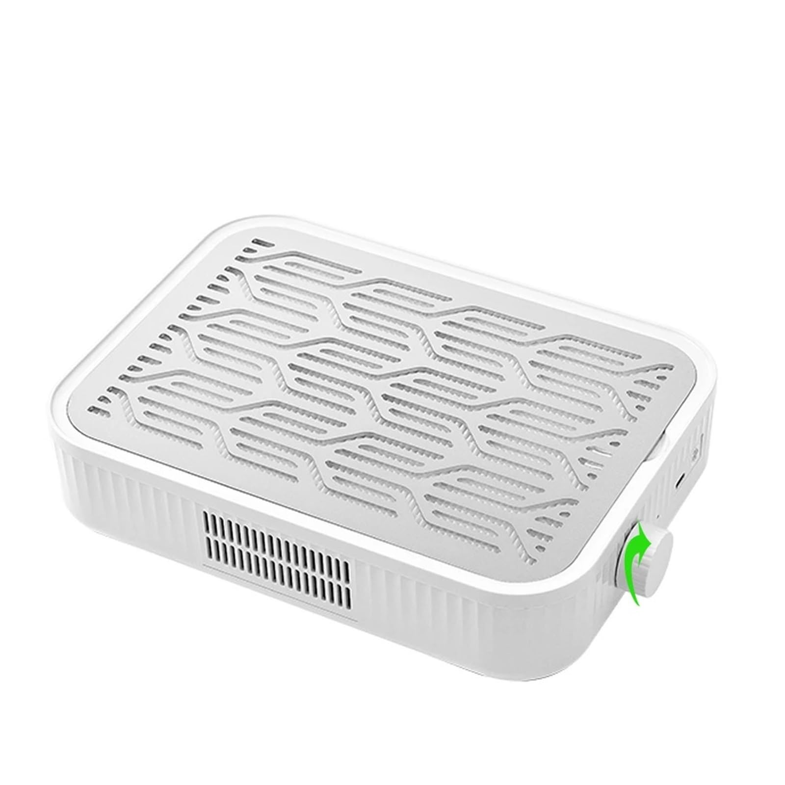 Aspirateur à ongles sans fil et balais avec filtres amovibles, vitesse réglable, collecteur de poussière d'ongles 48 W, faible bruit Écoles de beauté