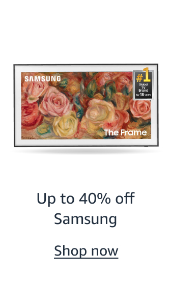 Up to 40% off Samsung
