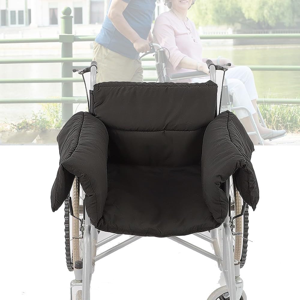 Cojín Antiescaras para Silla de Ruedas, Cojín de Respaldo Antiescaras, Cojín Confort, Cojín Ergonómico para Asiento, con Respaldo Antideslizante para Pacientes de Edad Avanzada