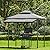 CHARMELEON Double Tiered Grill Gazebo 5x8, Outdoor BBQ Patio Canopy Tent with Stretchable Side Awning (Light Grey)